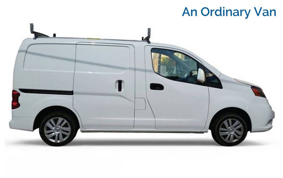 Car wrap van design