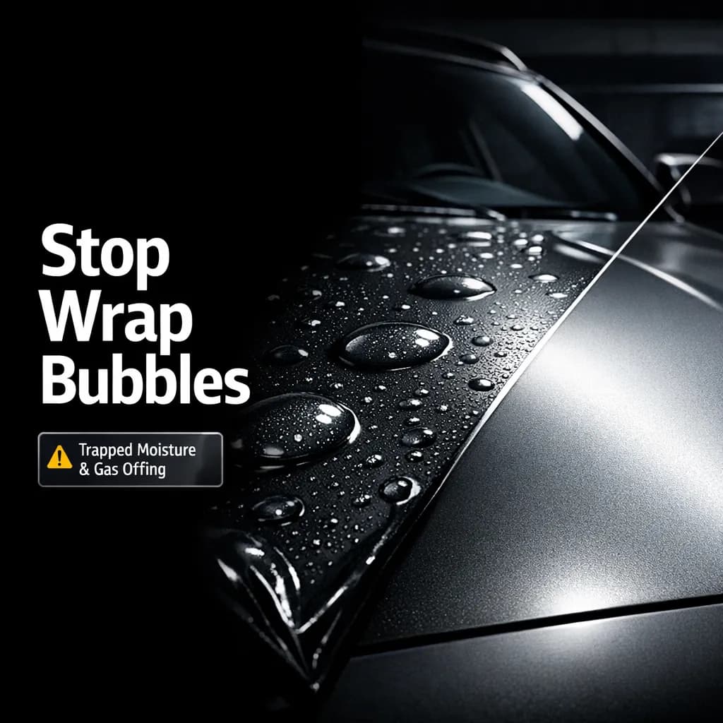 Why Is My Car Wrap Bubbling? Don't Ignore These Signs