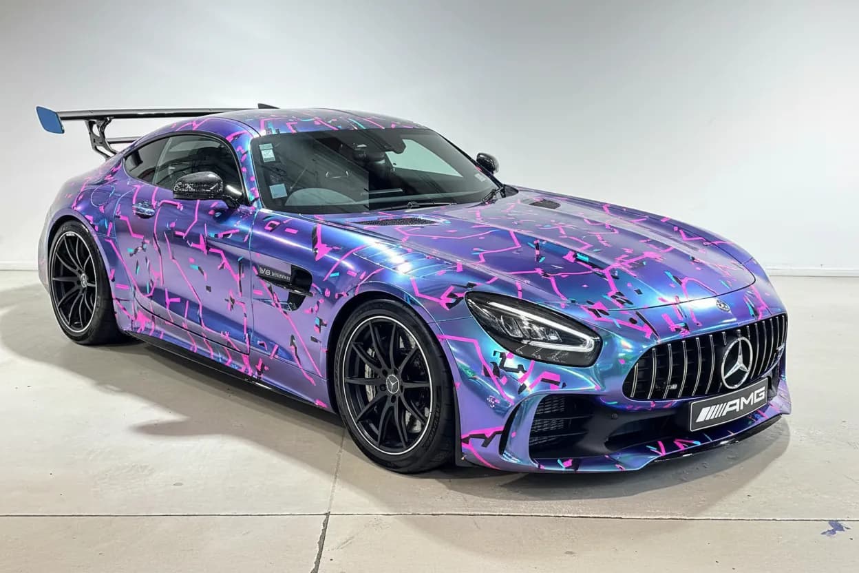 Mercedes-AMG GT R Pro Car Wrap Design Ideas | car wrap  Wrap Inspiration