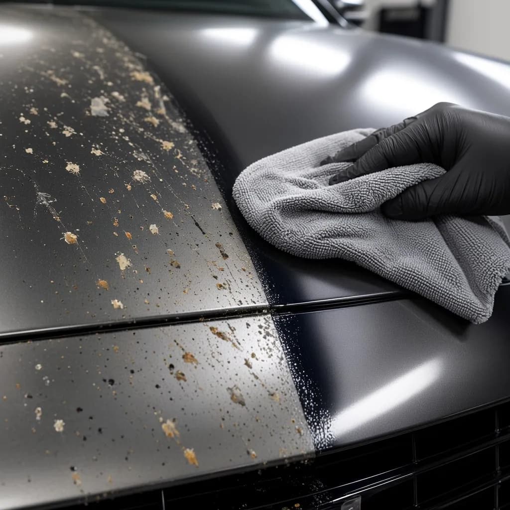 How to Remove Bird Droppings From a Car Wrap Without Scratching