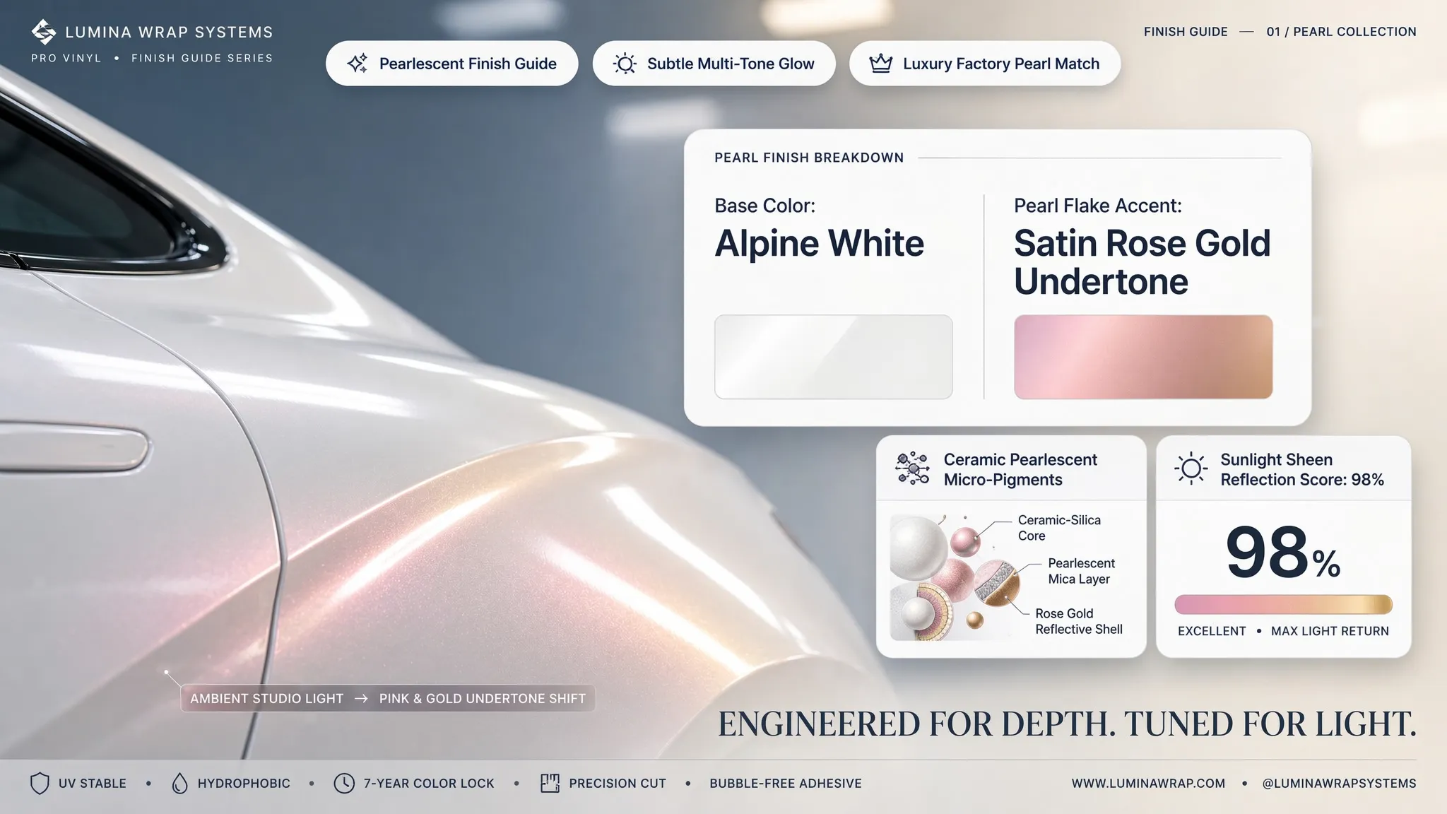 Pearl Car Wrap Colors: More Than Just Pearl White