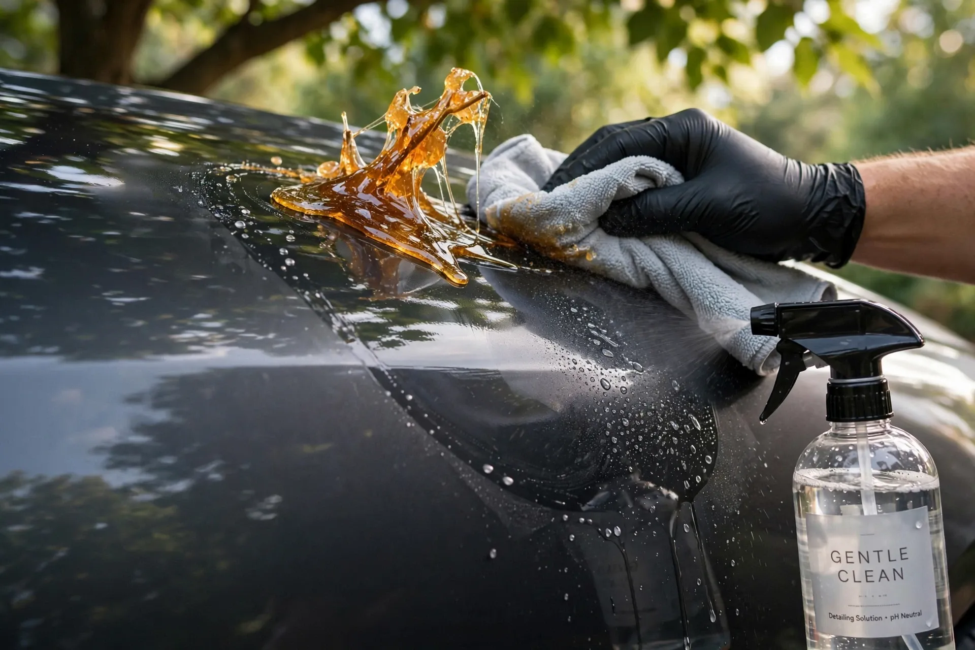 Tree Sap Stuck on Your Vinyl Wrap? Try This