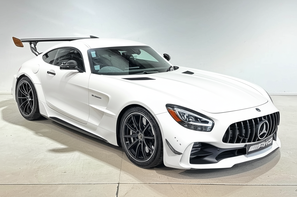 white car wrap